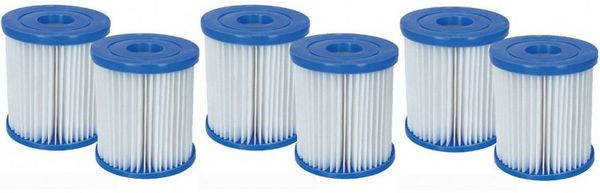 Bestway Pool-Filterkartusche Bestway Filterkartuschen Gr. 1 Ersatz 4er