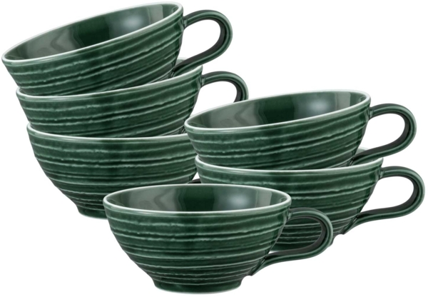 Seltmann Weiden Terra Teetasse 140 ml 6er Set - Moosgrün