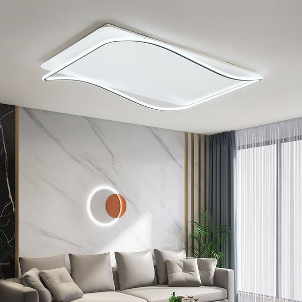 Eurotondisplay LED Deckenleuchte LED Deckenleuchte Fernbedienung Helligkeit einstellbar schwarz weiß, LED fest integriert, Stufenlos einstellbar, Tageslichtweiß, Warmweiß, Farbwechsler, Neutralweiß, Mit Fernbedienung Lichtfarbe und Helligkeit einstellbar