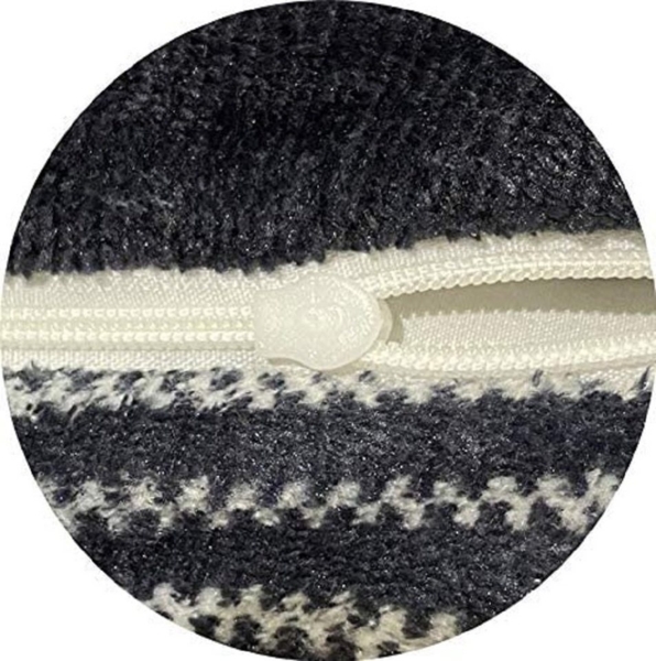 One Home Bettwäsche Winter Cashmere Touch, Fleece, 3 teilig, flauschig warmes Teddy Plüsch, kariert Doppelbett Bild 3