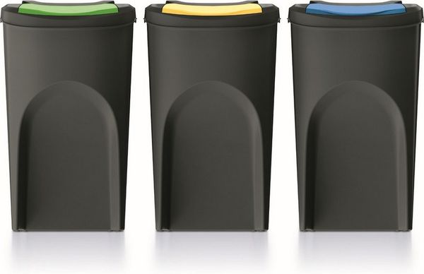 Keden Mülltrennsystem IKWB35S3-S411*, Abfalltrennungsset 3x35L