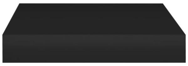 vidaXL Schweberegal Schwarz 23x23,5x3,8 cm MDF 323823 Bild 4