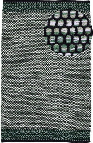 carpetfine Teppich Kelim Mia, auch als Läufer erhältlich, rechteckig, Höhe: 6 mm, handgewebt, Baumwolle, Wendeteppich, Fleckerl, Bordüre, Wohnzimmer