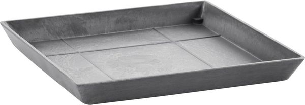 Ecopots Untersetzer grau 35,5 x 35,5 cm