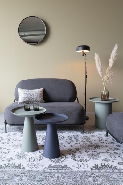 Beistelltisch SVERRE rund Ø 45,5cm Grün matt von Zuiver Bild 2