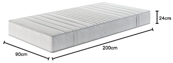 Premium 1100 - 7Z-TFK-Matratze 200x90x24 H3 - Silvercare Bild 3