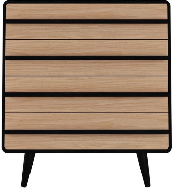 loft24 Kommode Channie, 4 Schubladen, Schubladenkommode, MDF, skandinavisches Design