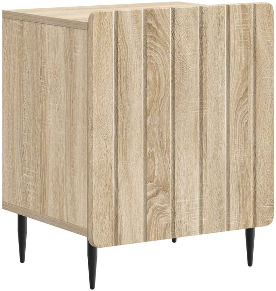vidaXL Nachttisch Sonoma-Eiche 43 x 34,5 x 52 cm Holzwerkstoff 894339