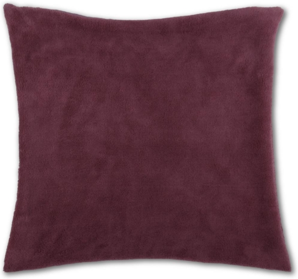 Kissenhülle Kuschel 50 x 50, Auswahl: altrose - pflaume ohne Füllung