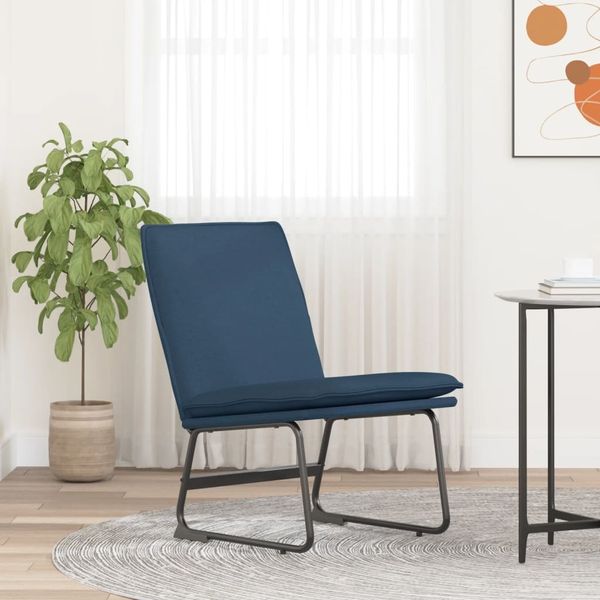 vidaXL Loungesessel Blau 52x75x76 cm Stoff 351319