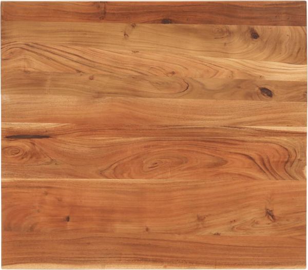 vidaXL Tischplatte 110x80x2,5 cm Rechteckig Massivholz Akazie 370941