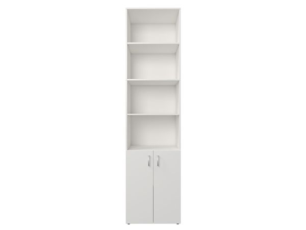Aktenschrank >Trio< in Weiß - 57x231x34,5cm (BxHxT) Bild 8