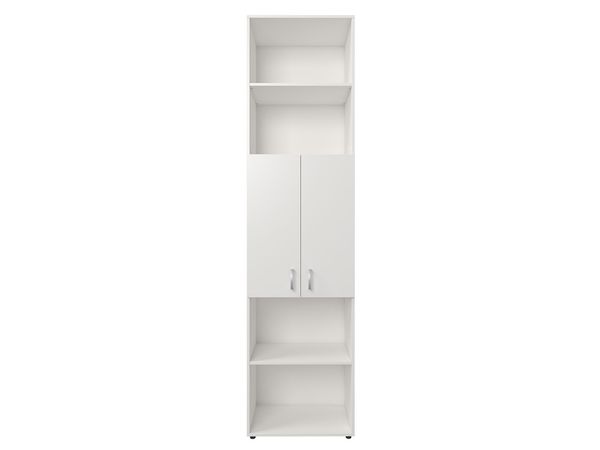 Aktenschrank >Trio< in Weiß - 57x231x34,5cm (BxHxT) Bild 5