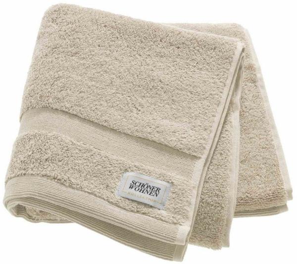 SCHÖNER WOHNEN-Kollektion Handtuch CUDDLY Handtuch, Baumwolle (1-St), 50x100 cm in Natur