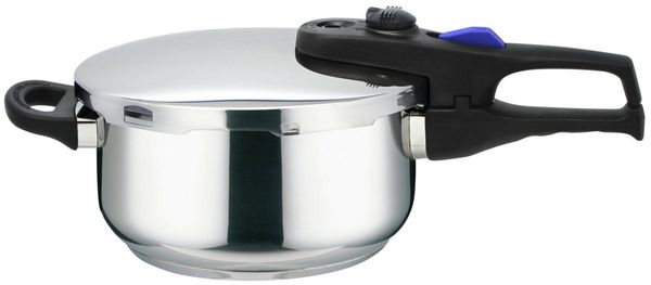 ELO Schnellkochtopf Praktika Plus XL 4l Edelstahl