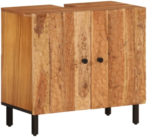 vidaXL 2-tlg. Badmöbel-Set Massivholz Akazie Bild 2