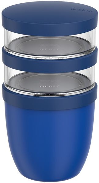Mepal Ellipse Lunchpot 500 ml + 2x200 ml - Vivid Blue
