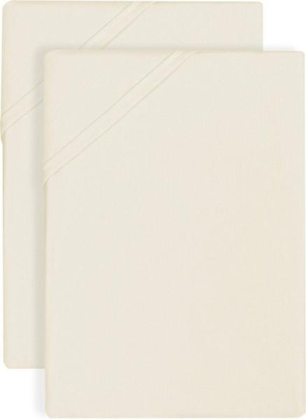 biberna Biber-Betttuch 0002710, natur, 2x 150/250 cm