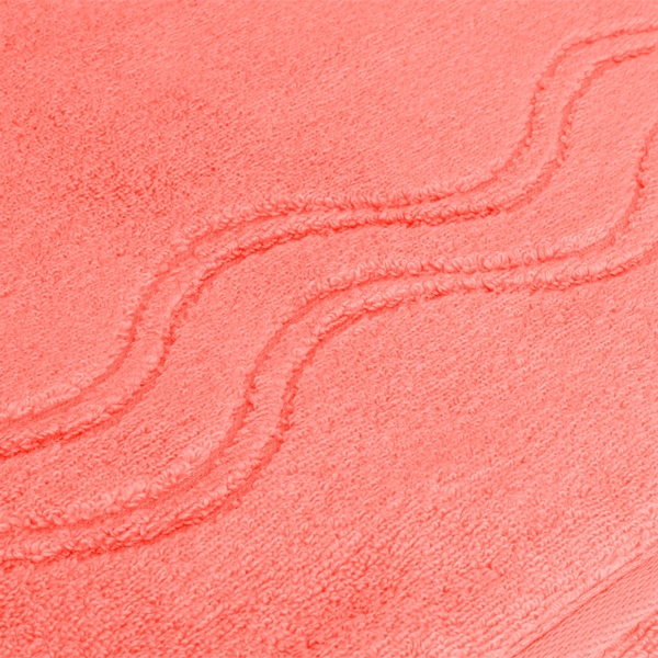 Ross Cashmere feeling 4 tlg. Frottier-Set - 2 X Handtuch (50 X 100cm), 2 X Duschtuch (75 X 140cm) - 520 g/m2 - Flamingo Bild 2