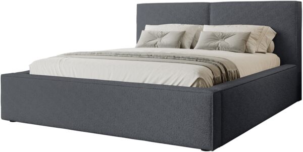 Polsterbett Sokoz Boucle (Farbe: Coral 80, Größe: 120 x 200)