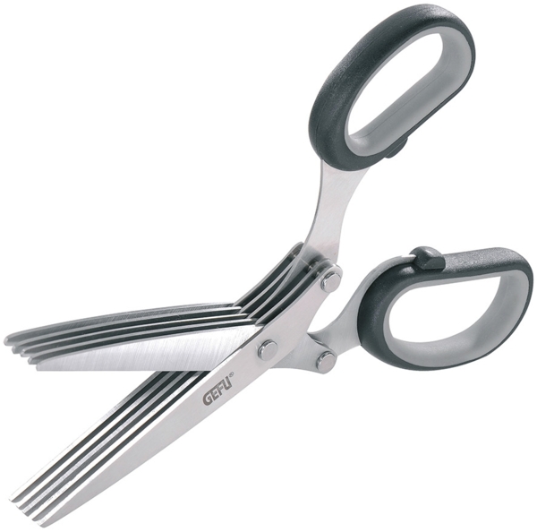 Gefu Cutare Kräuterschere mit Reinigungskamm