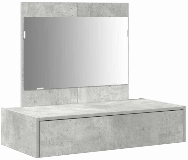 vidaXL Schminktisch mit Schubladen Grau 83 x 40 x 70 cm Holzwerkstoff 865202