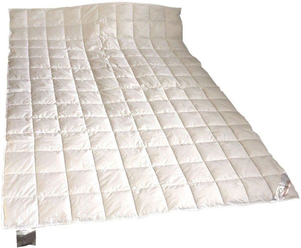 Premium Sommer Daunenbett ,135x200 Daunendecke 100% Daunen superleicht