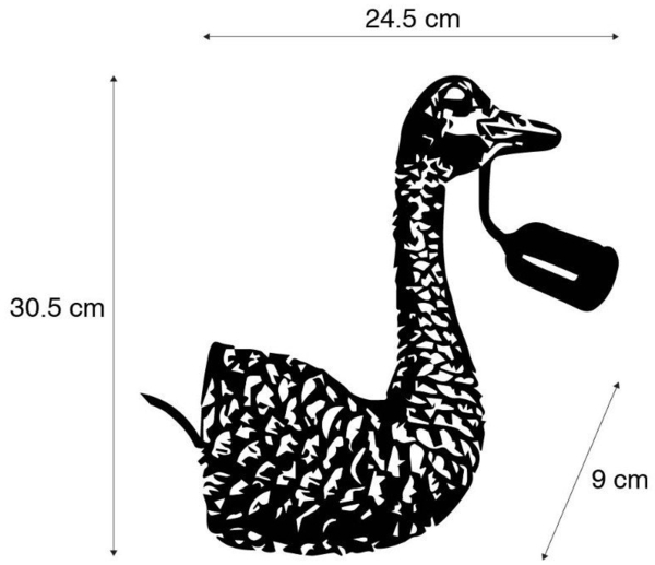 Qazqa Wandleuchte Wl-animal, ohne Leuchtmittel, E27, Gold/Messing, Landhaus, Aluminium, 1-flammig Bild 2