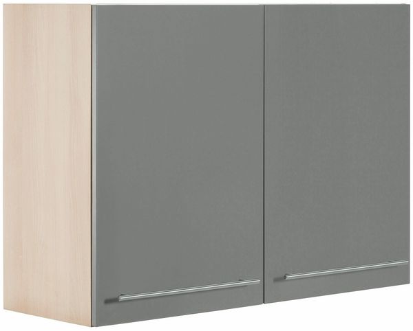 OPTIFIT Hängeschrank Bern Breite 100 cm, 70 cm hoch, 2 Türen, mit Metallgriffen
