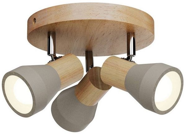 Lindby Deckenstrahler Filiz, Alu IP20, 3 x 10 W LED