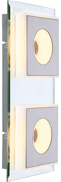 LED Wandleuchte, Spiegel, Länge 33 cm