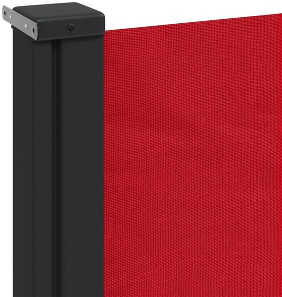 vidaXL Seitenmarkise Ausziehbar Rot 120x600 cm 4004492 Bild 7