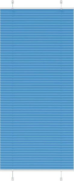 vidaXL Plissee Blau 100x200 cm Stoffbreite 99,4 cm Polyester 4015211