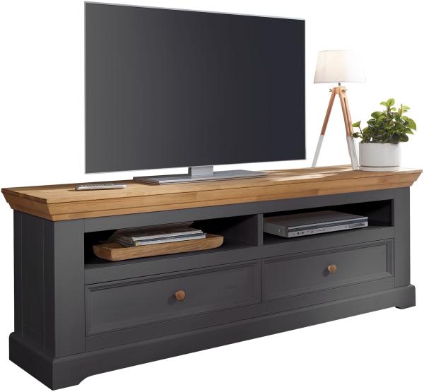 Lowboard >WZ-0133< (BxHxT: 169x63x42 cm) in grau - 169x63x42 (BxHxT)