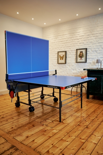 Hudora 'Match' Tischtennisplatte, Melaminharz blau, 185 x 274 x 92,5 cm Bild 13