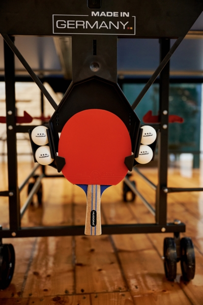 Hudora 'Match' Tischtennisplatte, Melaminharz blau, 185 x 274 x 92,5 cm Bild 10