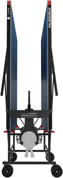 Hudora 'Match' Tischtennisplatte, Melaminharz blau, 185 x 274 x 92,5 cm Bild 4