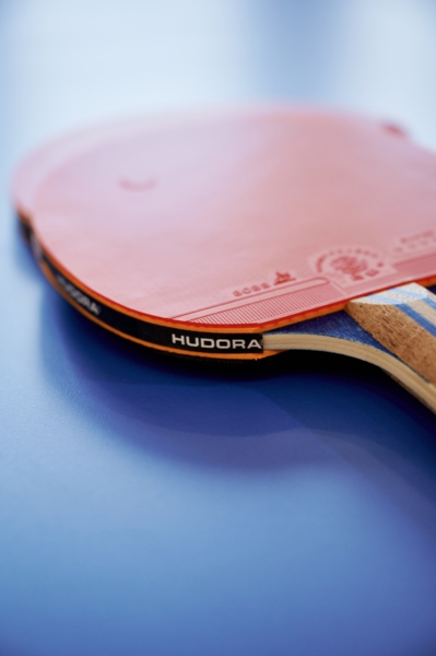 Hudora 'Match' Tischtennisplatte, Melaminharz blau, 185 x 274 x 92,5 cm Bild 8