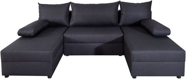 COLLECTION AB Wohnlandschaft Pico U-Form, Wohnlandschaft,2 X Ottomane,Polyätherschaum Polsterung