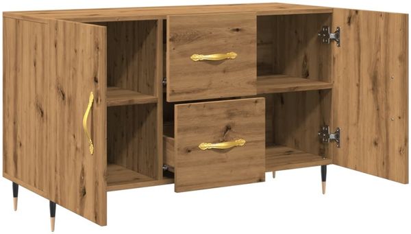 vidaXL Sideboard Artisan-Eiche 100x36x60 cm Holzwerkstoff 857317 Bild 7