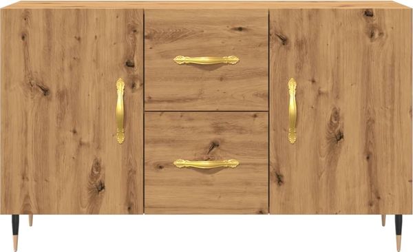 vidaXL Sideboard Artisan-Eiche 100x36x60 cm Holzwerkstoff 857317 Bild 4