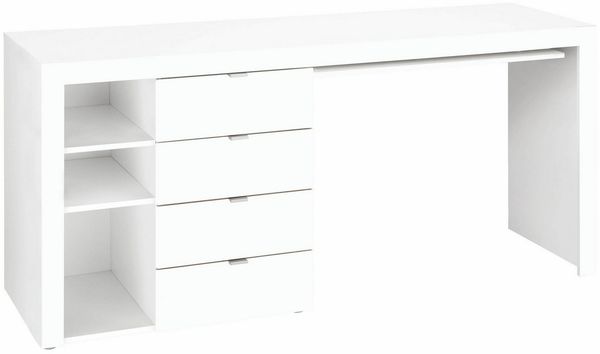 borchardt Möbel Schreibtisch Dolly, mit 3 Fächern und 4 Schubkästen