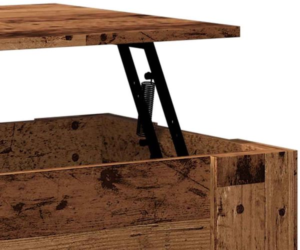 vidaXL Couchtisch Altholz-Optik 79x49x41 cm Holzwerkstoff 856928 Bild 7