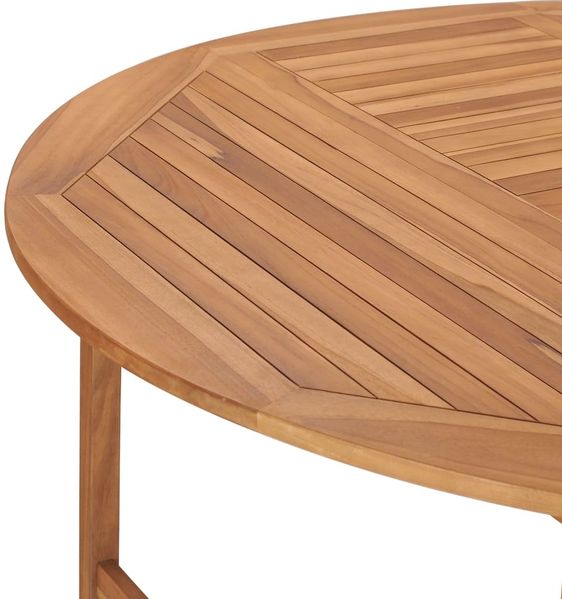 vidaXL Gartentisch 150x76 cm Massivholz Teak 49007 Bild 5