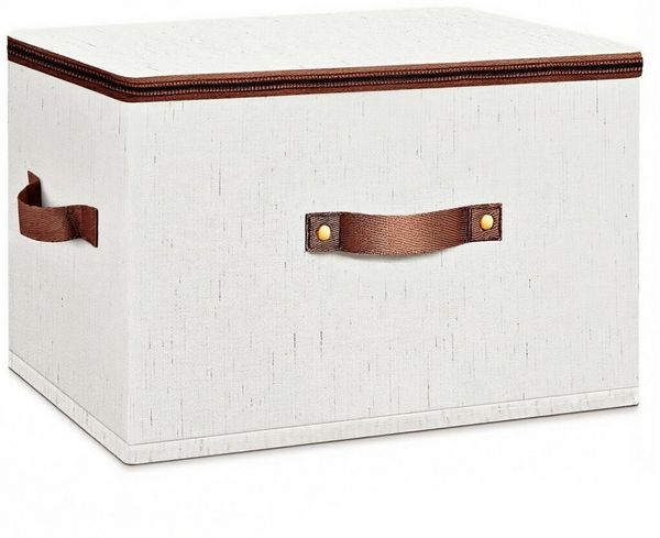 Diwzbyn Aufbewahrungsbox Faltbare Aufbewahrungsbox mit Deckel, aufbewahrungskoffer mit Reißverschluss