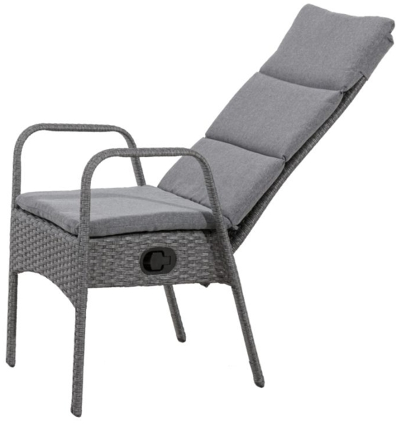 TrendLine Movesessel Linz 68x55x110cm Sessel inkl Kissen Rückenlehne verstellbar Bild 3