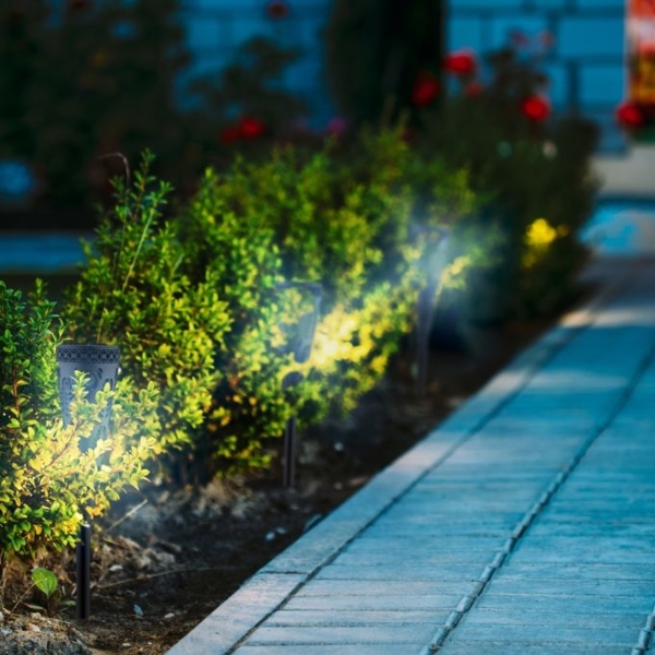 Solarlampen-Set mit Lichteffekt 10046681_305 Bild 2