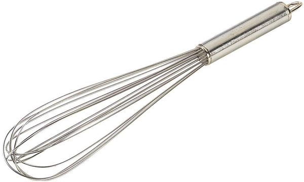 KAMER Schneebesen aus Edelstahl (40 cm) Robust, hygienisch, vielseitig einsetzbar