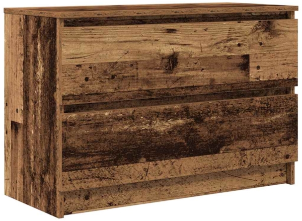 vidaXL TV-Schrank Altholz-Optik 80x35x54 cm Holzwerkstoff 861794