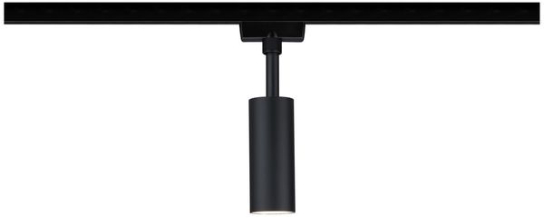 Paulmann 955. 92 URail LED Schienenspot Tubo Einzelspot 150lm 4W 3000K dimmbar 230V Schwarz matt
